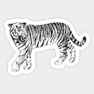 Tiger image Sticker